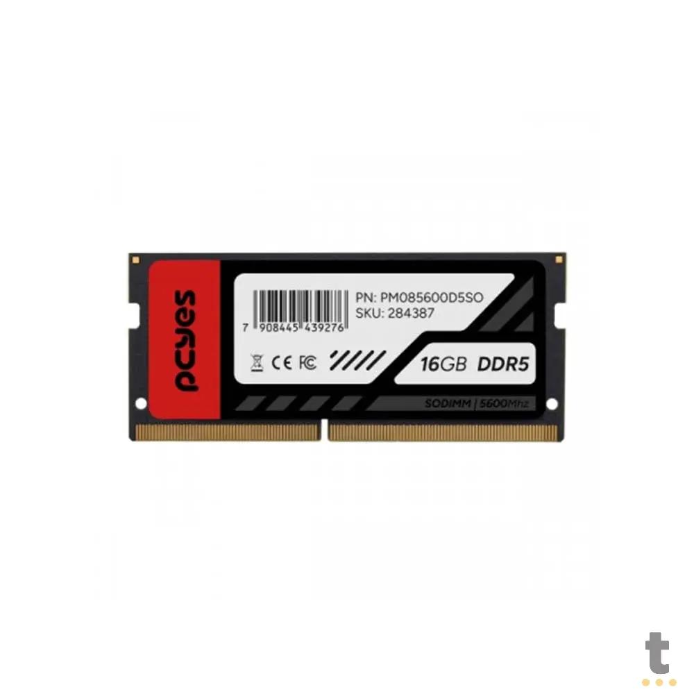 Memoria para Notebook Ddr5 16gb 5600mhz PCYes - PM165600D5SO Truedata